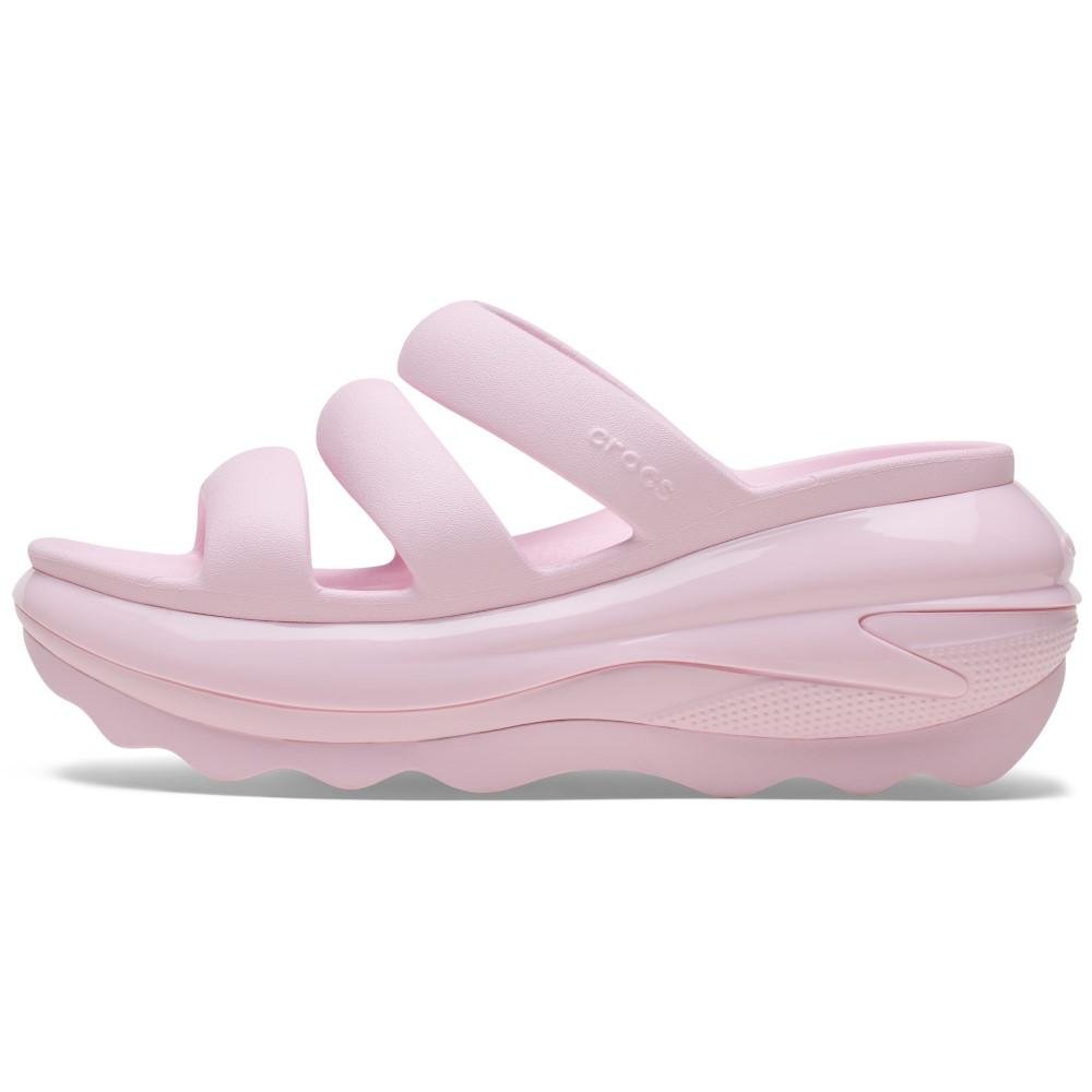 Sandália Crocs Classic Mega Crush Triple Strap Pink Milk Pink milk 3
