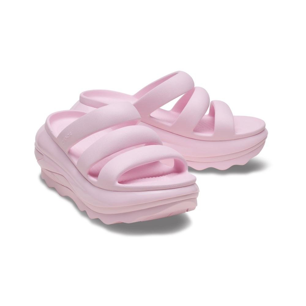 Sandália Crocs Classic Mega Crush Triple Strap Pink Milk Pink milk 4