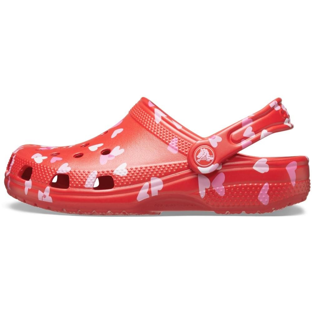 Sandália Crocs Classic Valentines Day Clog K CHERRY RED Cherry red 3