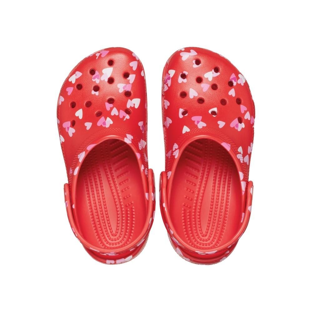 Sandália Crocs Classic Valentines Day Clog K CHERRY RED Cherry red 5