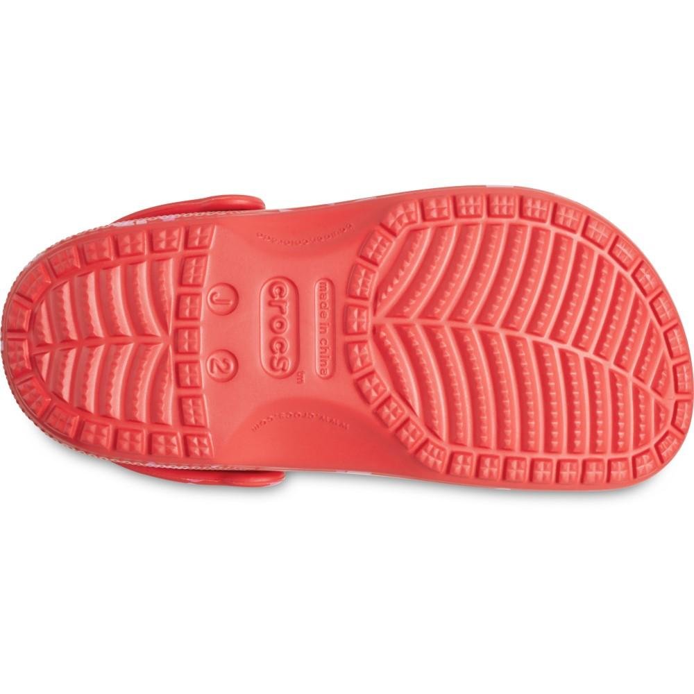 Sandália Crocs Classic Valentines Day Clog K CHERRY RED Cherry red 6