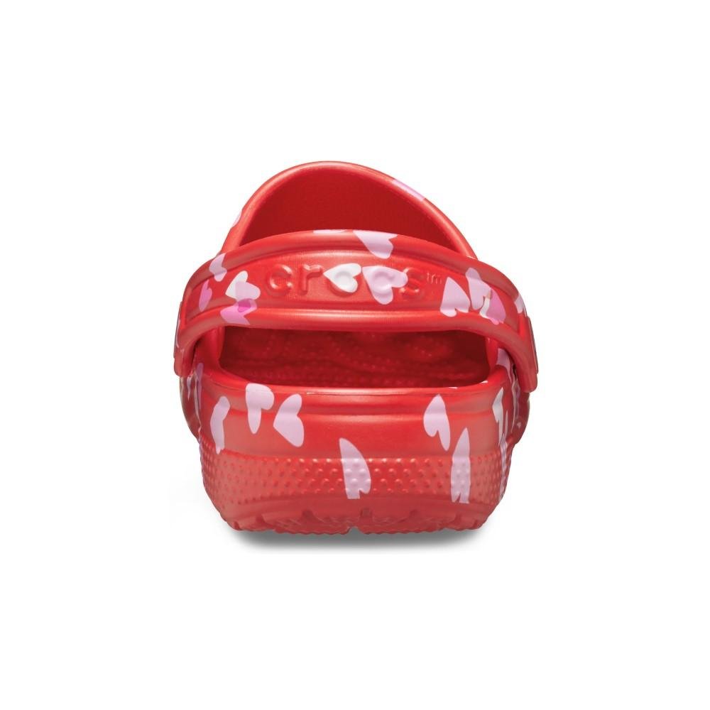 Sandália Crocs Classic Valentines Day Clog K CHERRY RED Cherry red 7