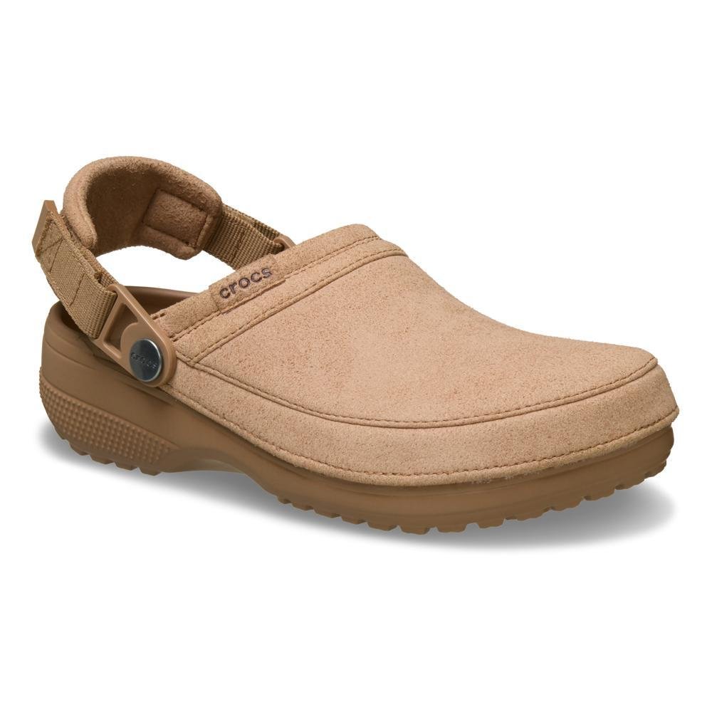 Sandália Crocs Classic Crafted Vegan Suede Clog MILK CHOCOLATE Milk chocolate 2