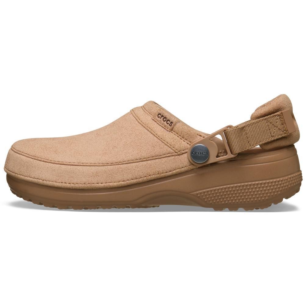Sandália Crocs Classic Crafted Vegan Suede Clog MILK CHOCOLATE Milk chocolate 3