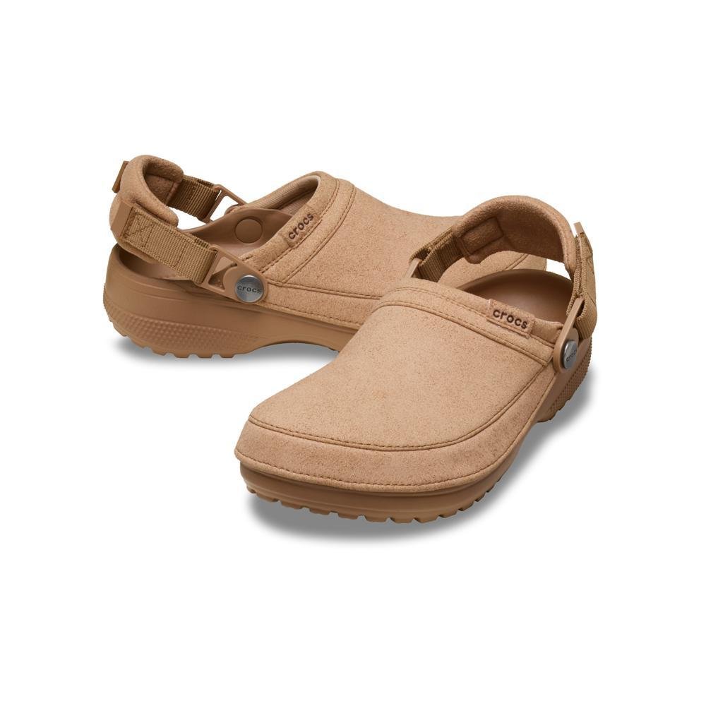 Sandália Crocs Classic Crafted Vegan Suede Clog MILK CHOCOLATE Milk chocolate 5