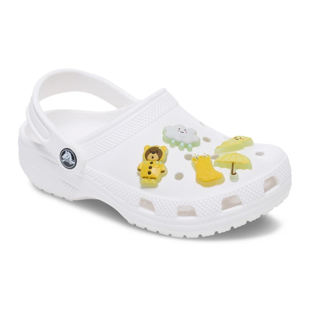 Jibbitz™ Dia Chuvoso Pack Com 5 Peças Único Multicores 2