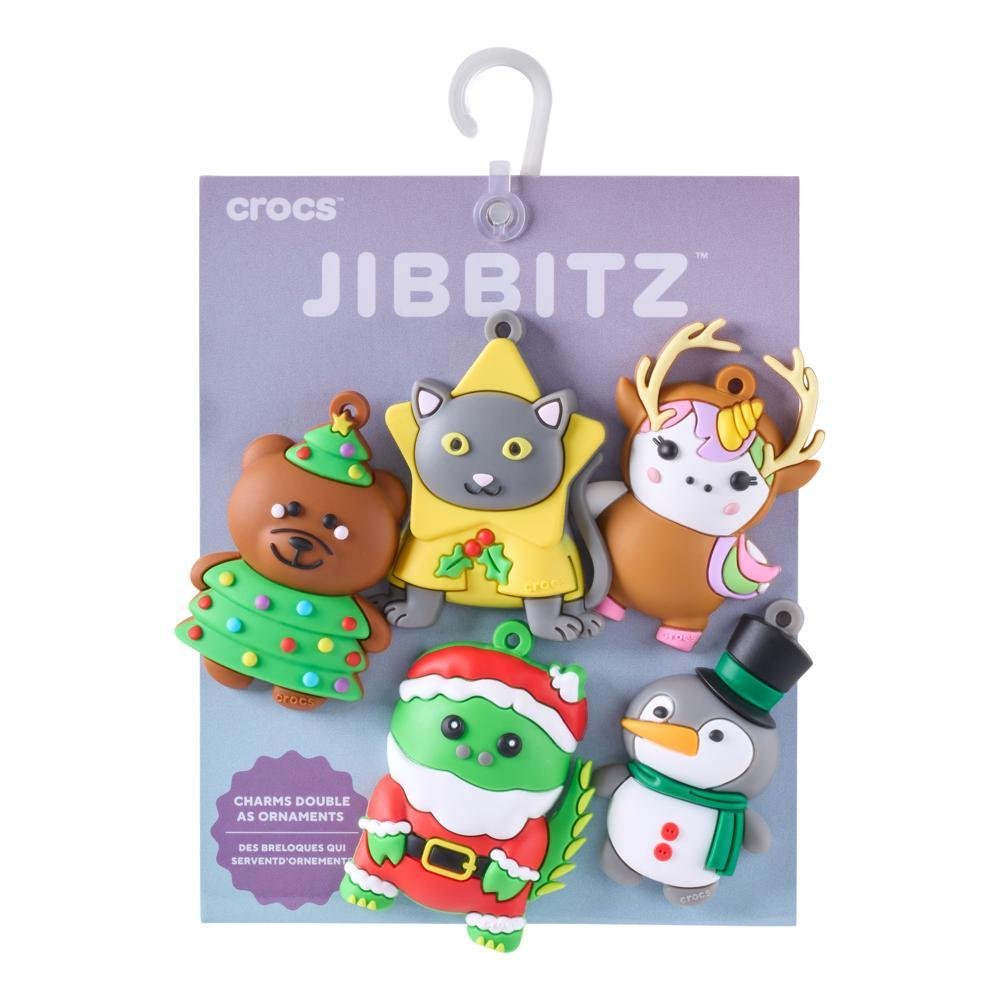 Jibbitz™ Ornamentos de Animais Pack Com 5 Peças Único Multicores 3