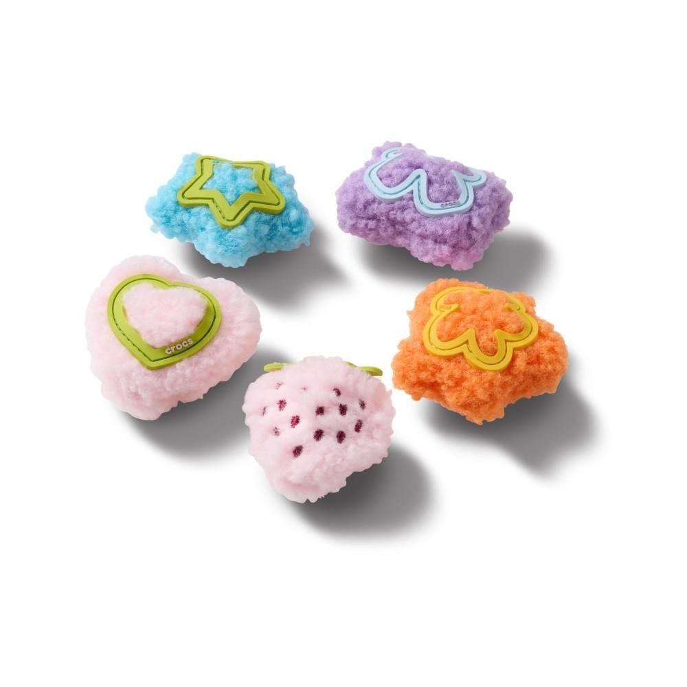Jibbitz™ Ícones de Pelúcia Pack com 5 Peças Único Multicores 2