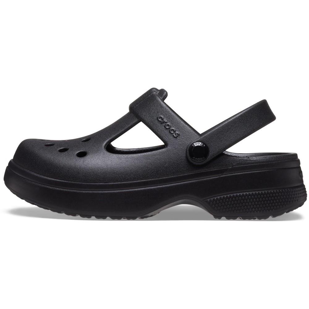 Sandália Crocs Classic Y Jane Clog K Black Black 3