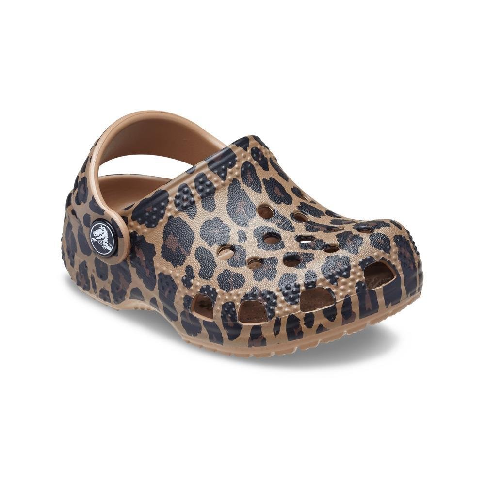 Sandália Crocs Littles Animal Clog Kids SEPIA/LEOPARD Sepia/leopard 2
