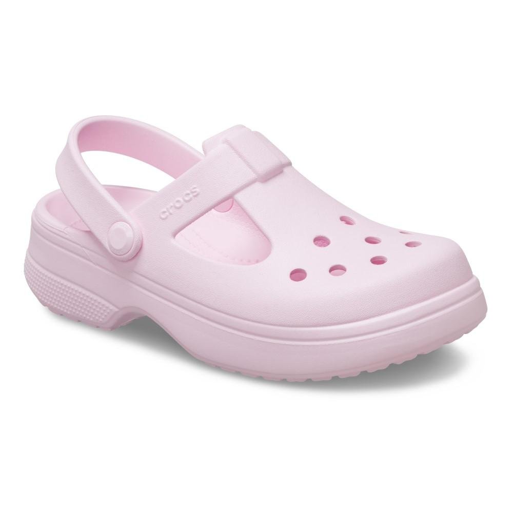 Sandália Crocs Classic Y Jane Clog K Pink Milk Pink milk 2