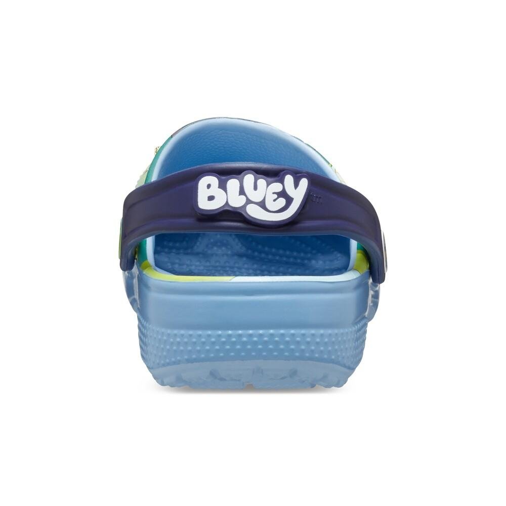 Sandália crocs bluey classic clog infantil multi Azul 7