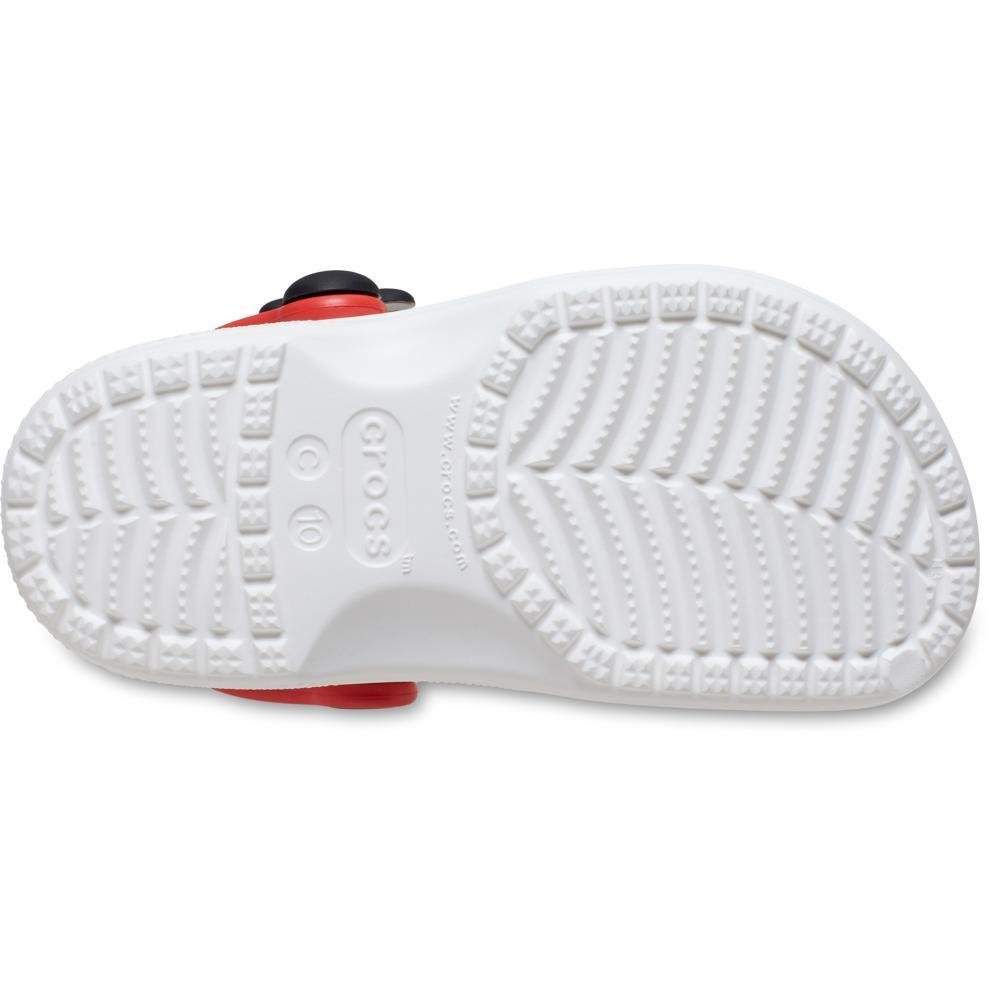 Sandália Crocs Mickey and Friends Classic Clog T Multi Branco 7