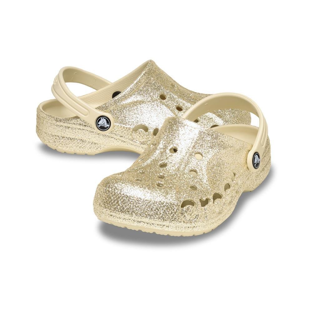 Sandália Crocs Baya Glitter Clog K WINTER WHITE Winter white 4