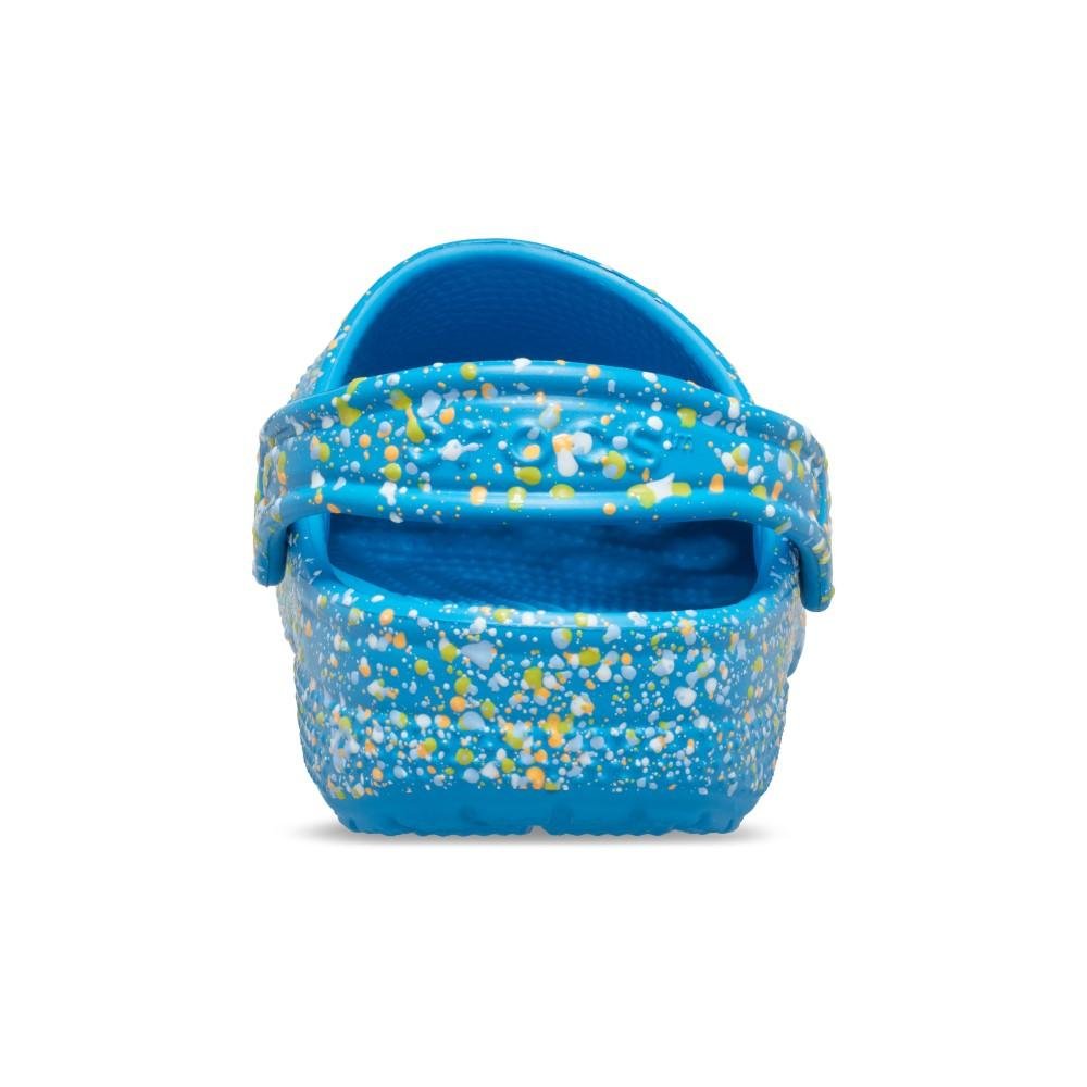 Sandália Crocs Classic Paint Splatter Clog K MARINA/MULTI Marina/multi 7