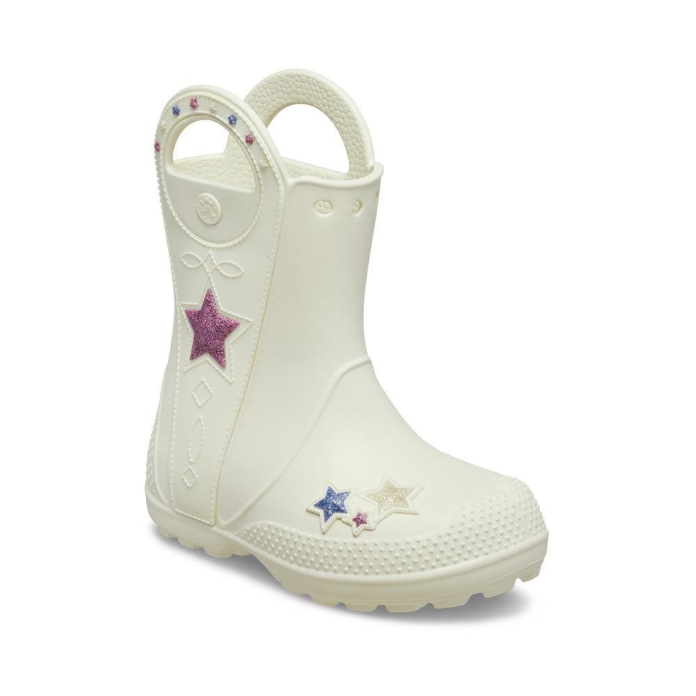 Bota Crocs Handle It Western Metallic Boot T Summit White Summit white 2