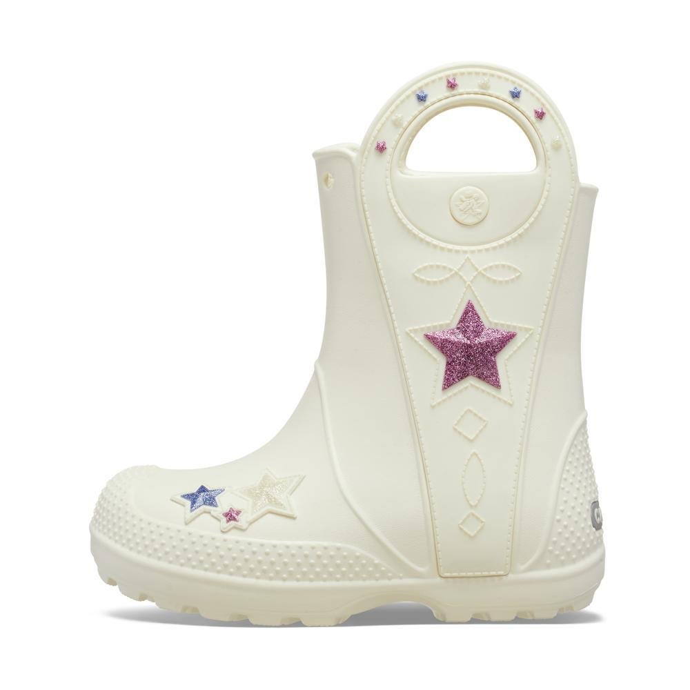 Bota Crocs Handle It Western Metallic Boot T Summit White Summit white 3