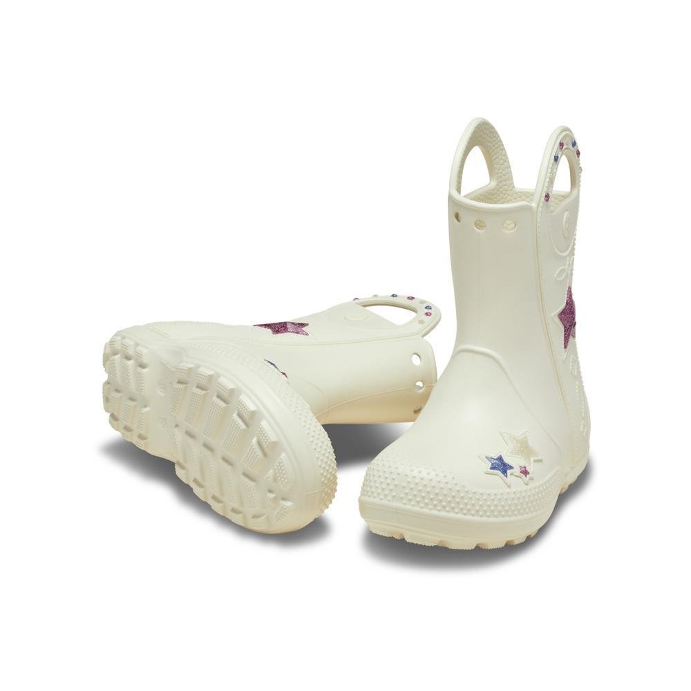 Bota Crocs Handle It Western Metallic Boot T Summit White Summit white 4