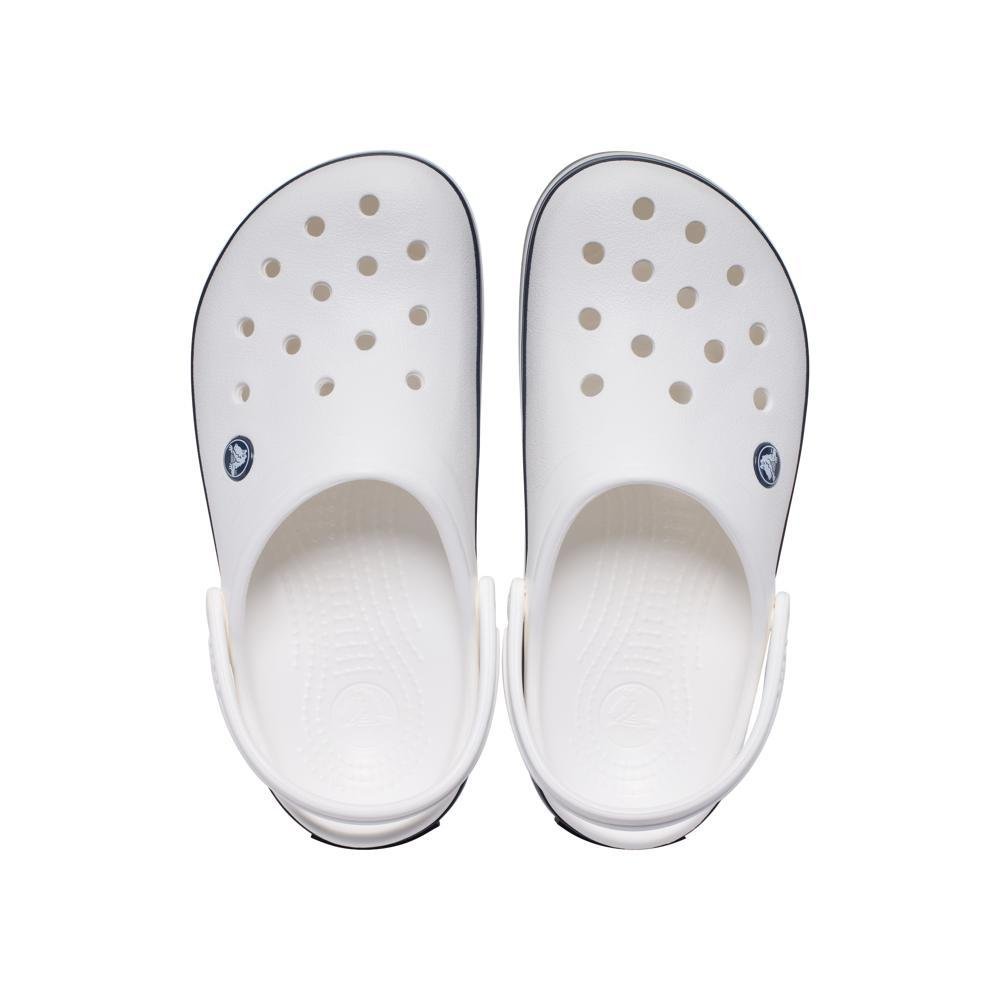 Sandália Crocs Crocband Clog K WHITE/NAVY White/navy 5