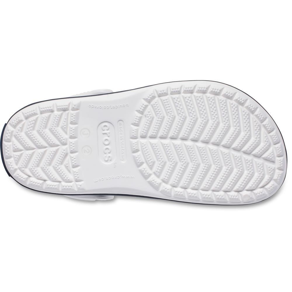 Sandália Crocs Crocband Clog K WHITE/NAVY White/navy 6
