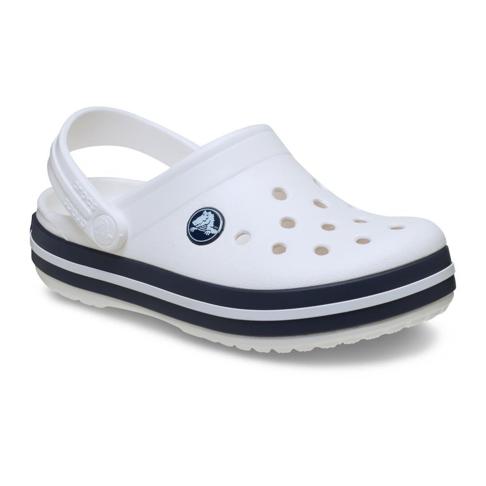 Sandália Crocs Crocband Clog T White/Navy White/navy 2