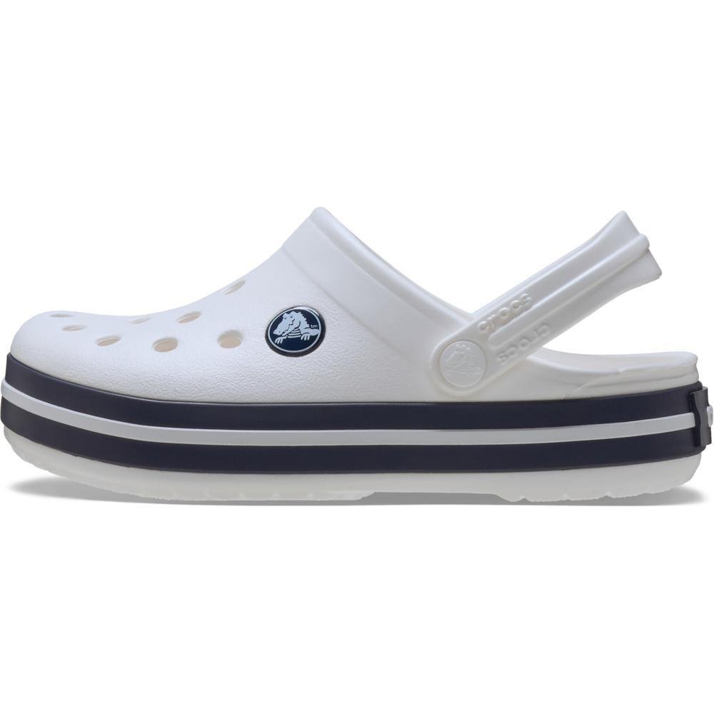 Sandália Crocs Crocband Clog T White/Navy White/navy 3