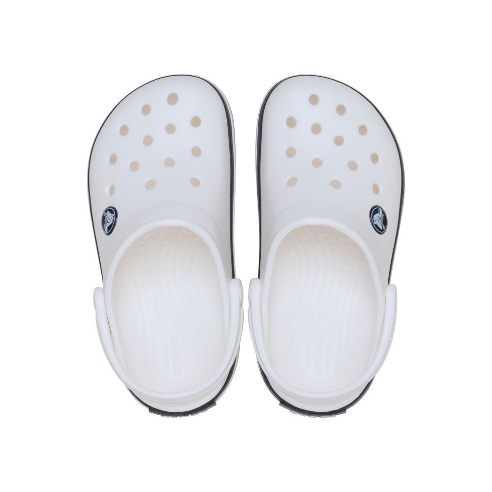 Sandália Crocs Crocband Clog T White/Navy White/navy 5