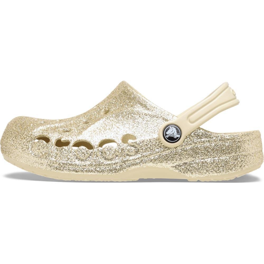 Sandália Crocs Baya Glitter Clog T WINTER WHITE Winter white 3