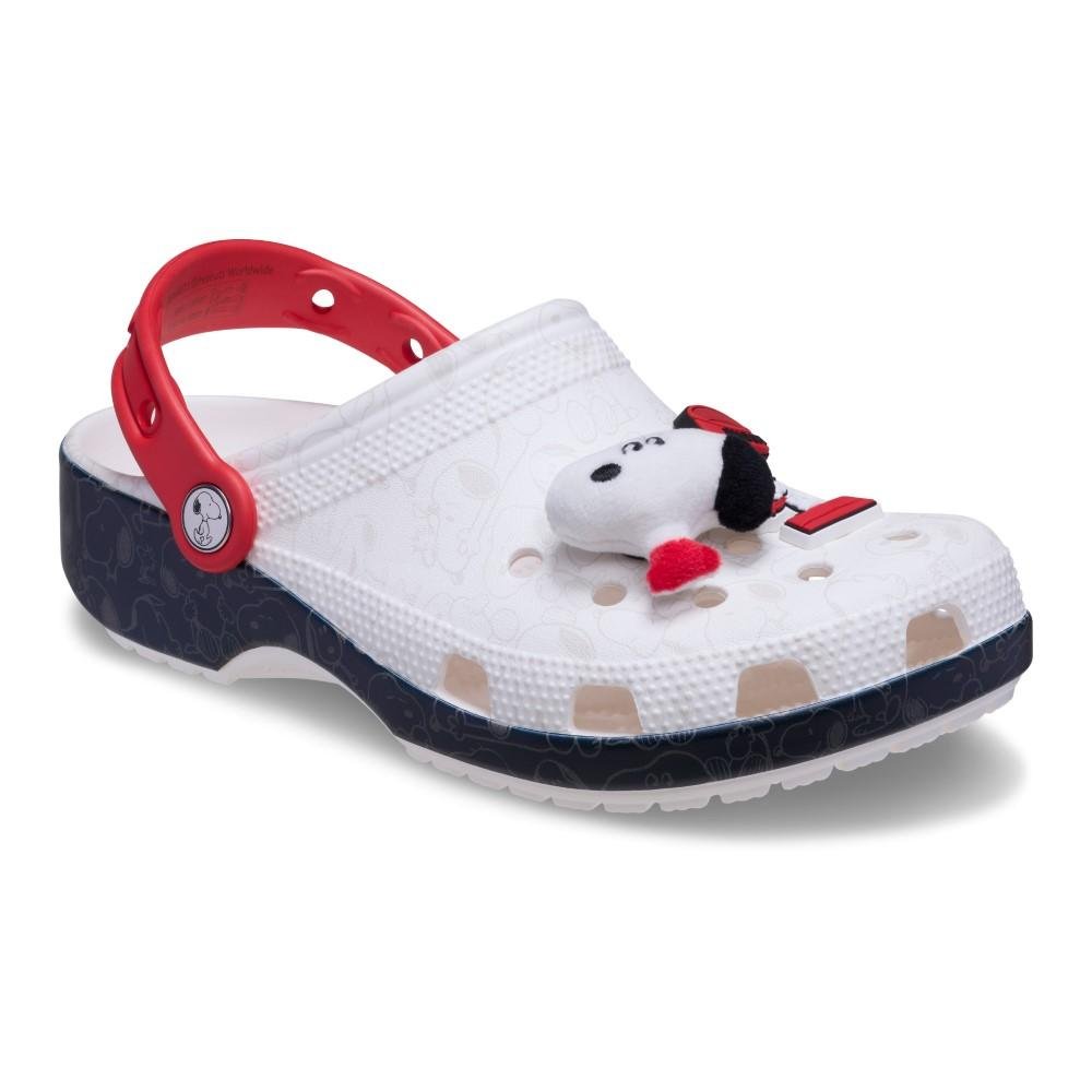 Peanuts classic clog k multi Branco/Preto 2