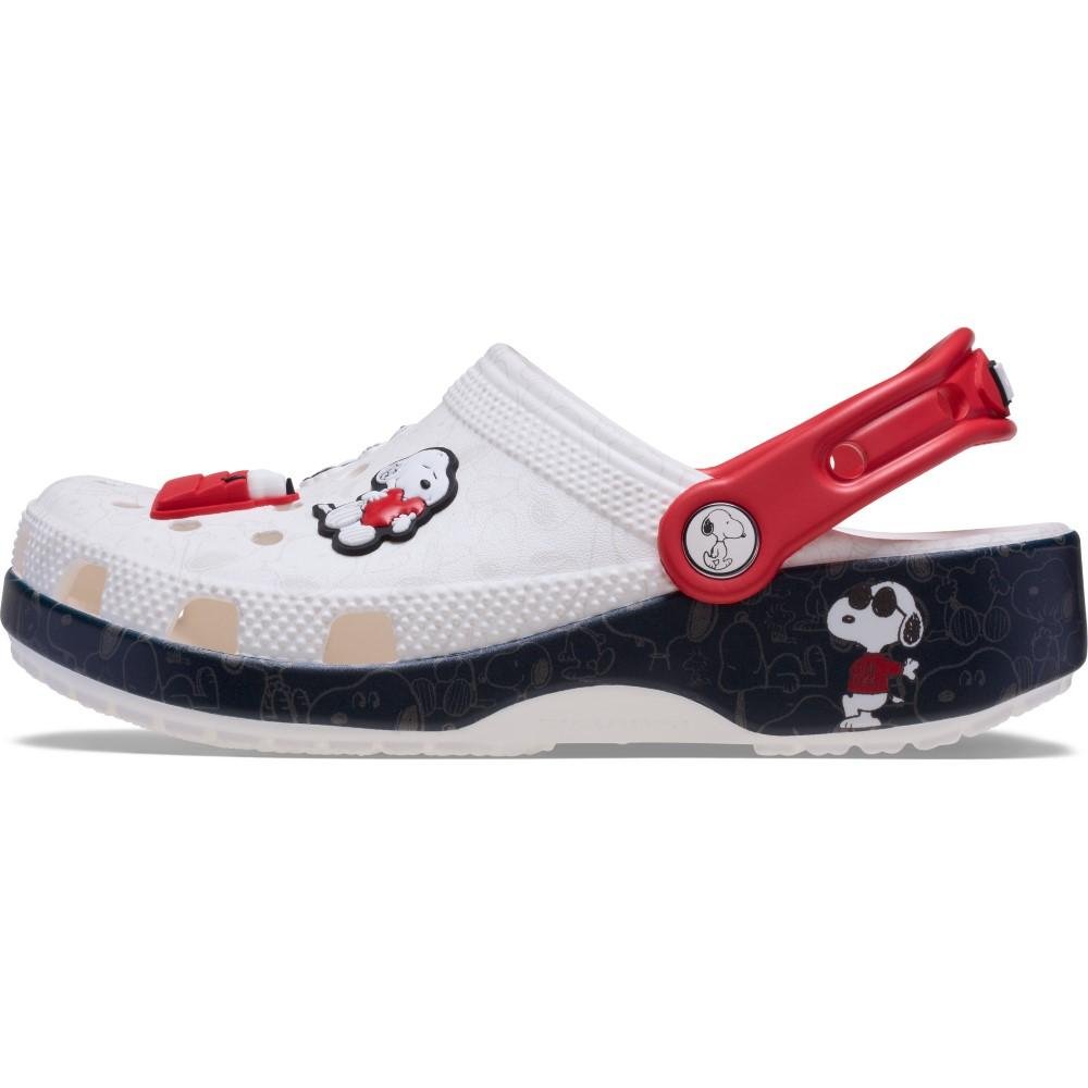 Peanuts classic clog k multi Branco/Preto 3