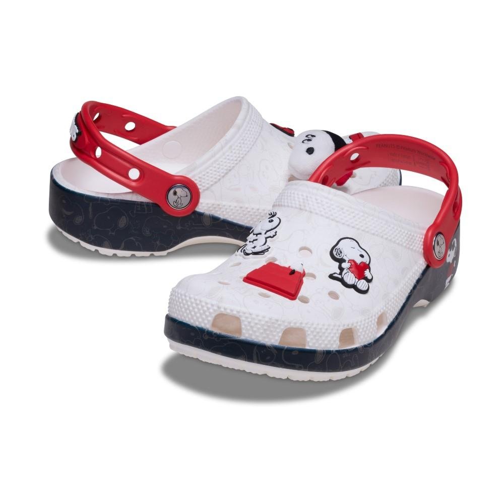 Peanuts classic clog k multi Branco/Preto 4