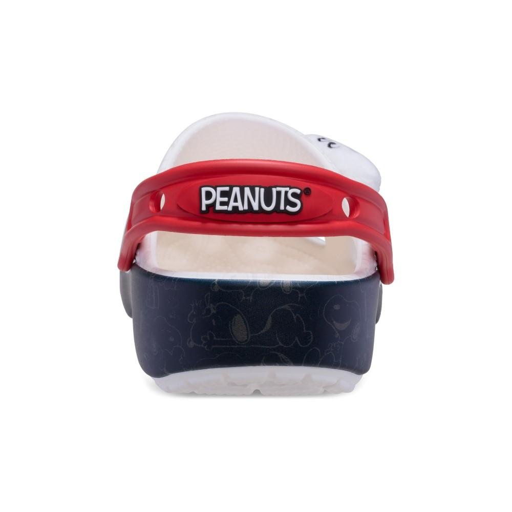 Peanuts classic clog k multi Branco/Preto 7