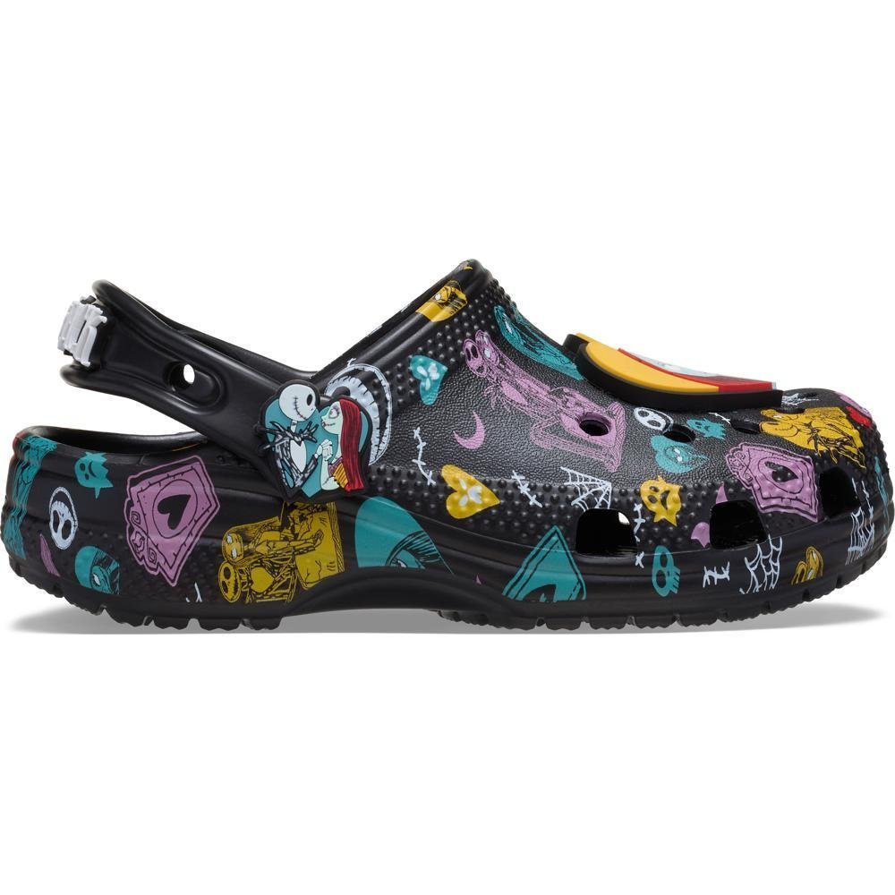 Sandália Crocs Nightmare Before Christmas Multi Classic Clog T MULTI