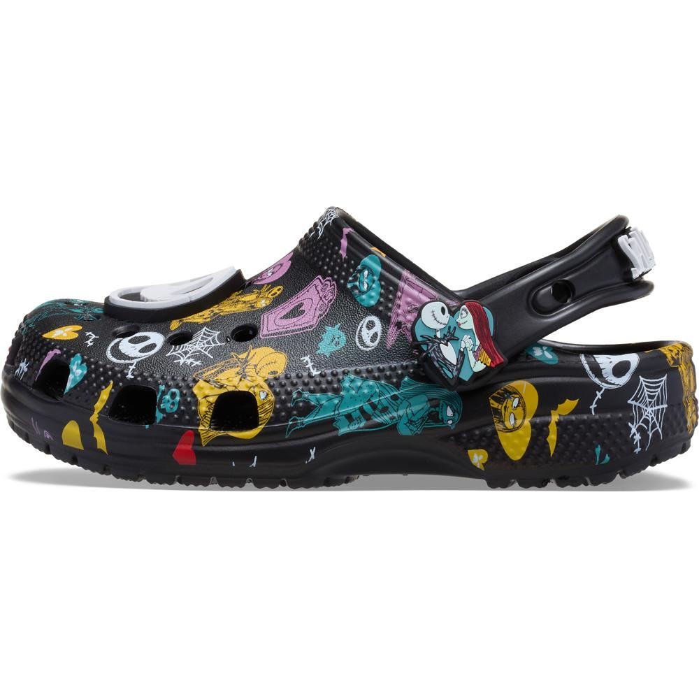 Sandália Crocs Nightmare Before Christmas Multi Classic Clog T MULTI Preto 3