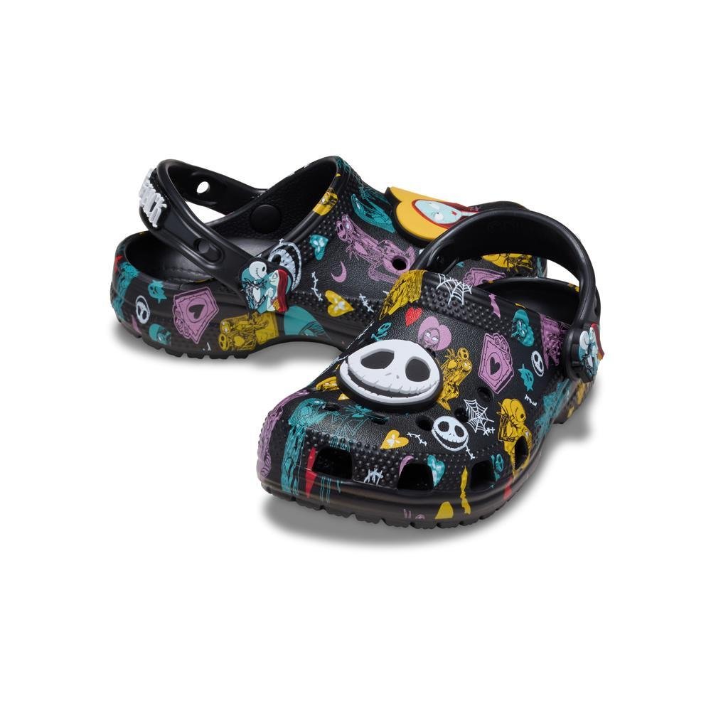 Sandália Crocs Nightmare Before Christmas Multi Classic Clog T MULTI Preto 4