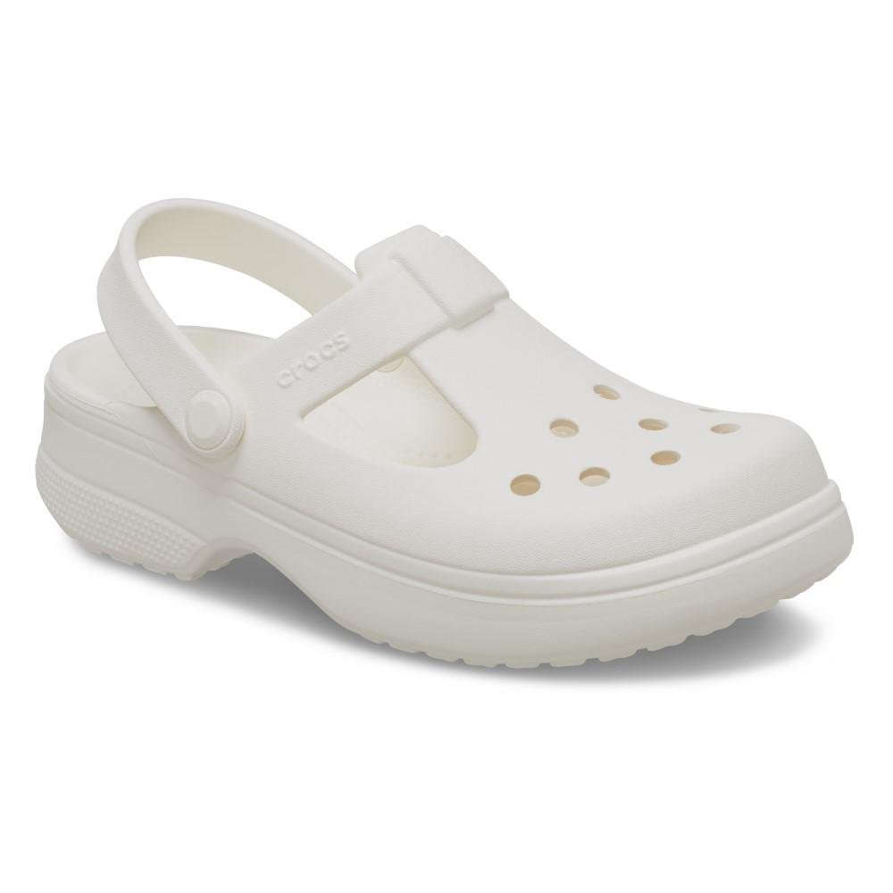Sandália Crocs Classic Y Jane Clog T Chalk Chalk 2