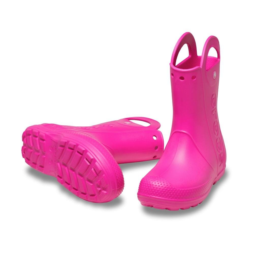 Bota Crocs Handle It Rain Boot K Pink Crush Pink crush 4