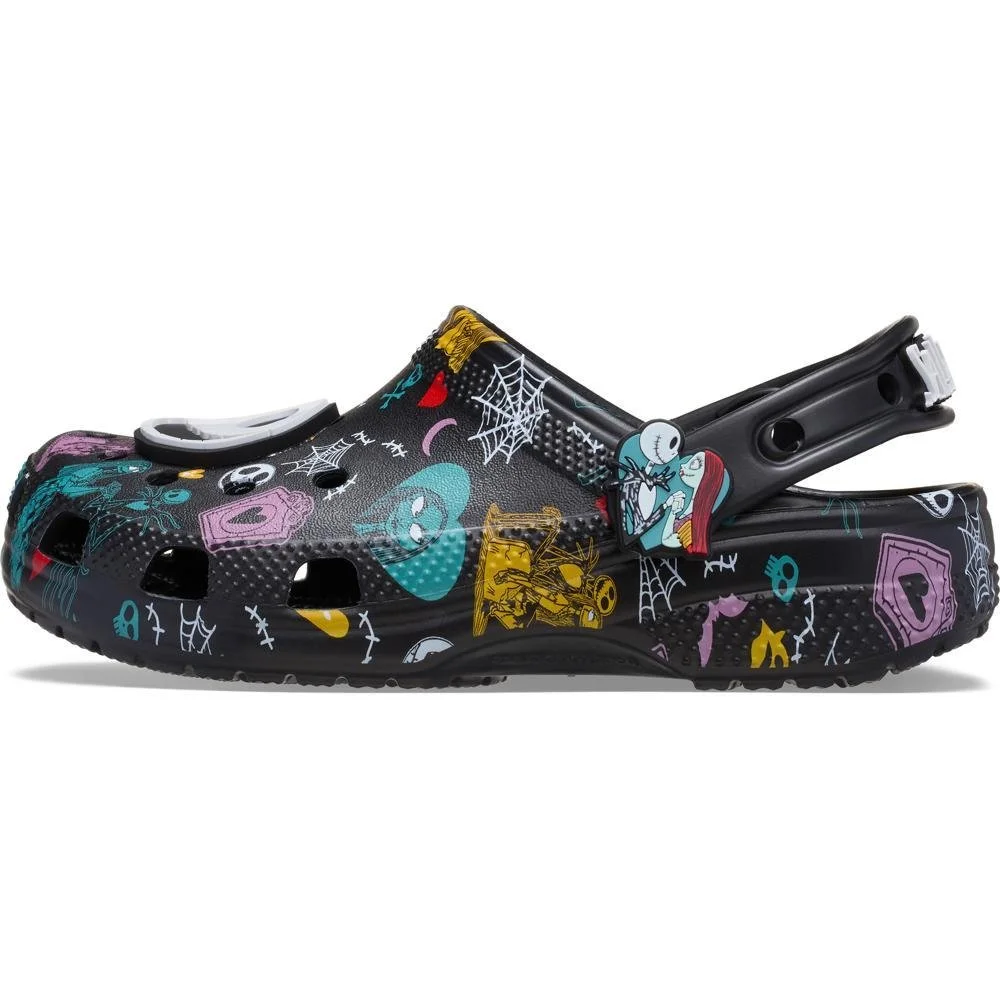 Sandália Crocs Nightmare Before Christmas Multi Classic Clog K MULTI Preto 3