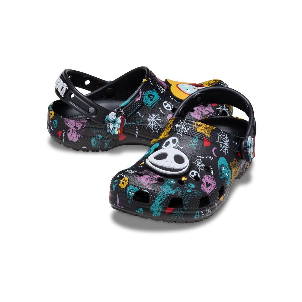 Sandália Crocs Nightmare Before Christmas Multi Classic Clog K MULTI Preto 4