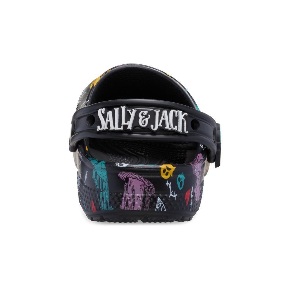 Sandália Crocs Nightmare Before Christmas Multi Classic Clog K MULTI Preto 7