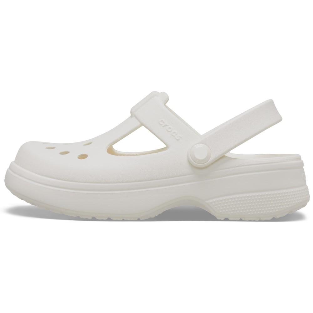 Sandália Crocs Classic Y Jane Clog K Chalk Branco 3
