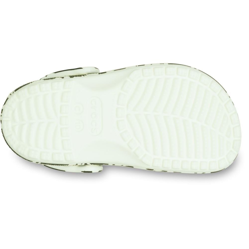 Sandália Crocs Classic Glow Dino Clog T Glow Green Glow green 6