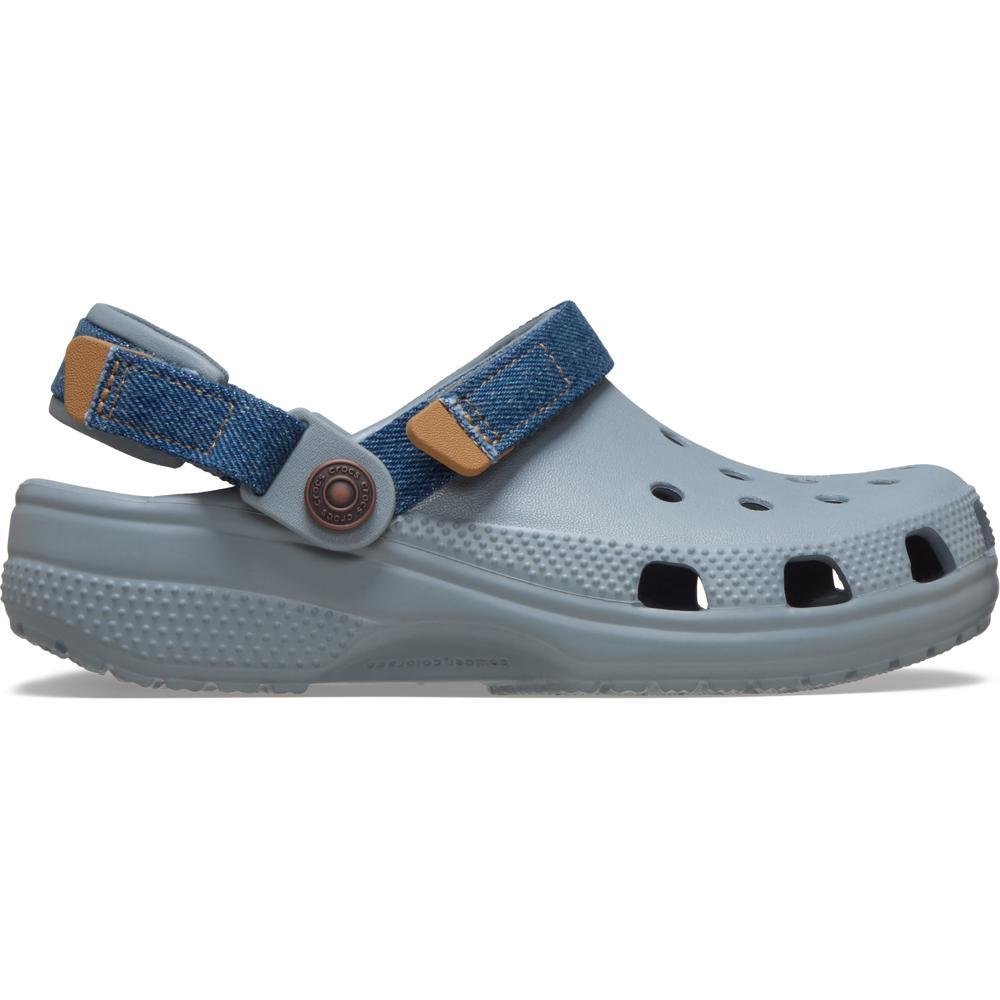 Sandália Crocs Classic Denim Adjustable Backstrap Clog K Con