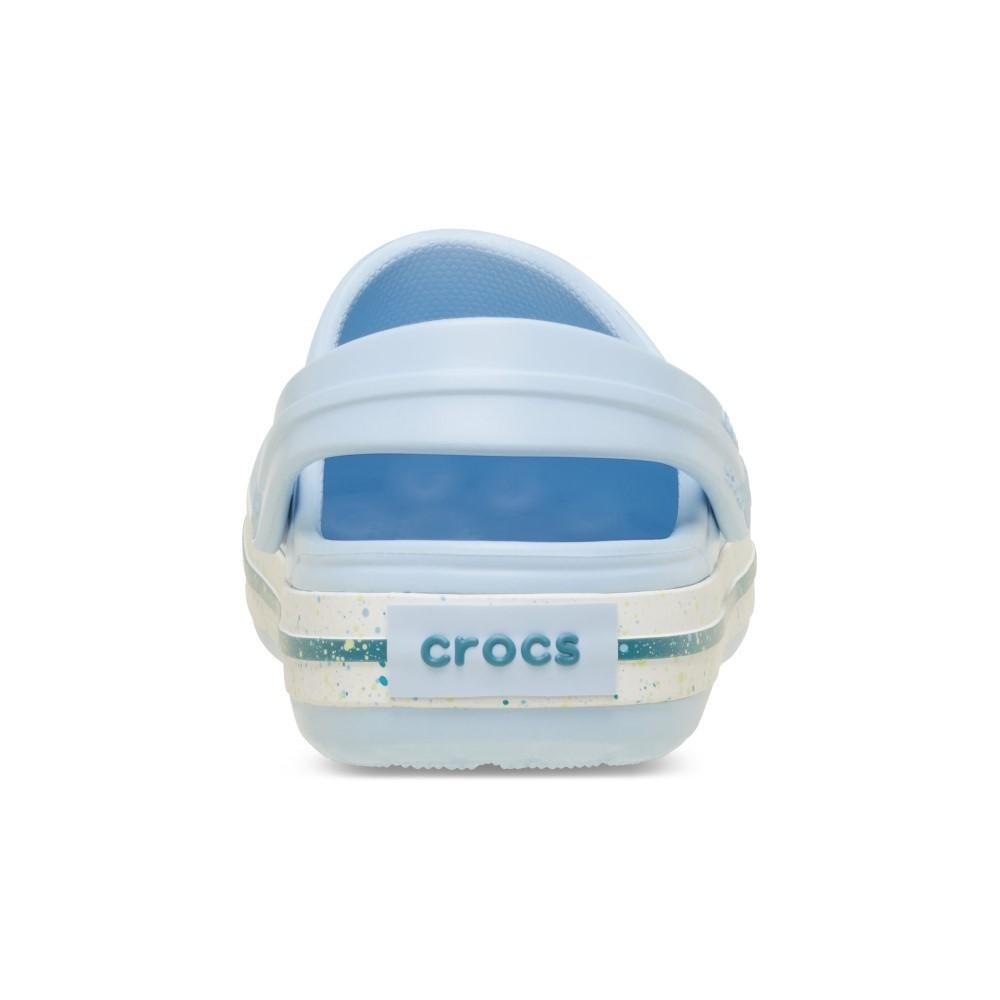 Sandália Crocs Crocband Speckled Band Clog T Blue Frost Azul 7