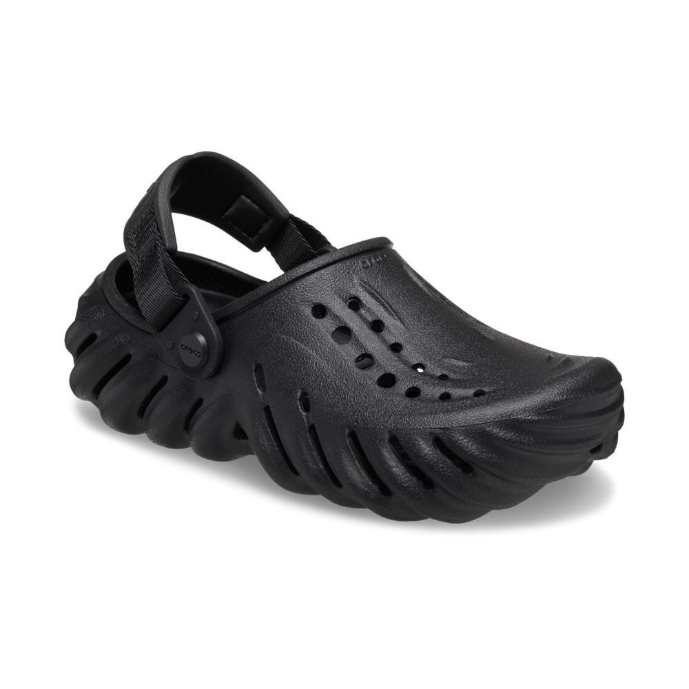 Sandália Crocs Echo Clog K Black Black 2