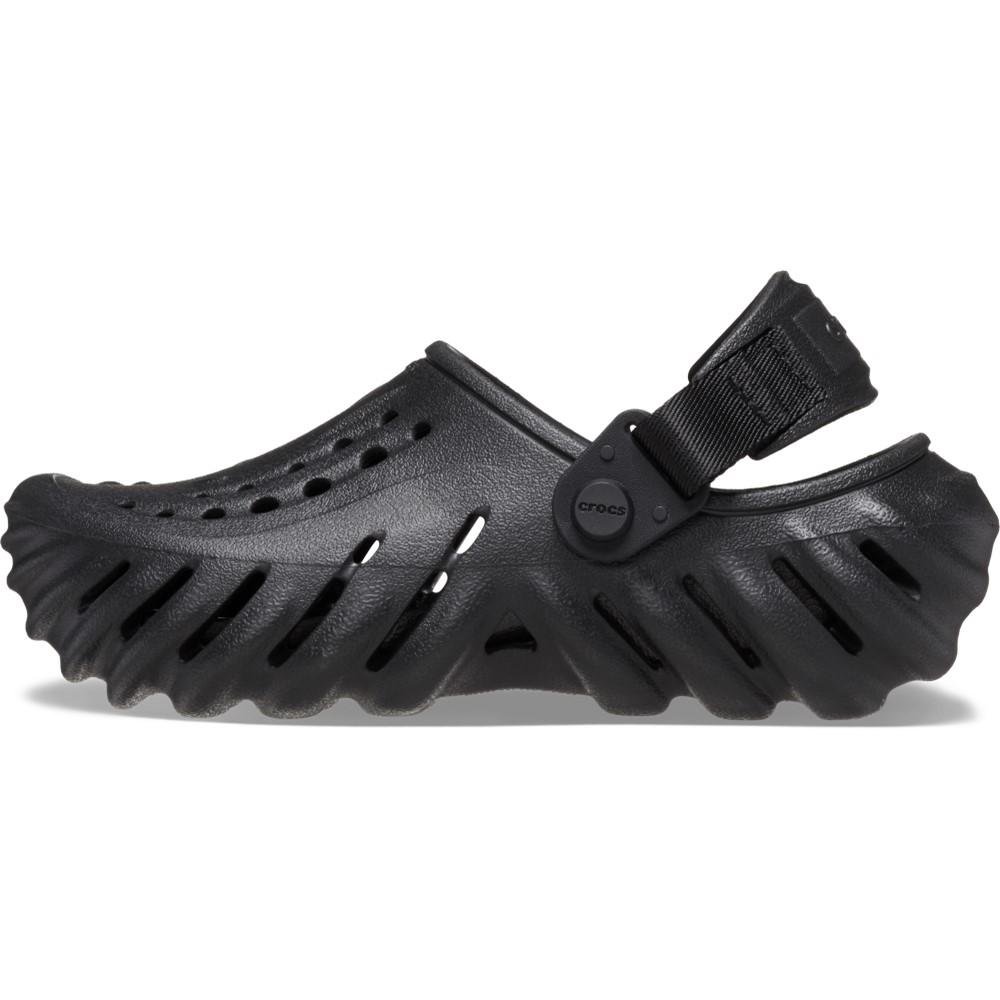 Sandália Crocs Echo Clog K Black Black 3