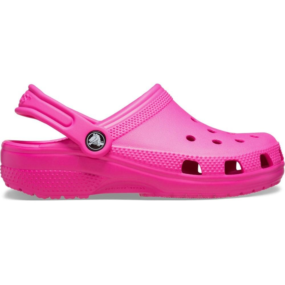 Sandália Crocs Classic Clog T Pink crush