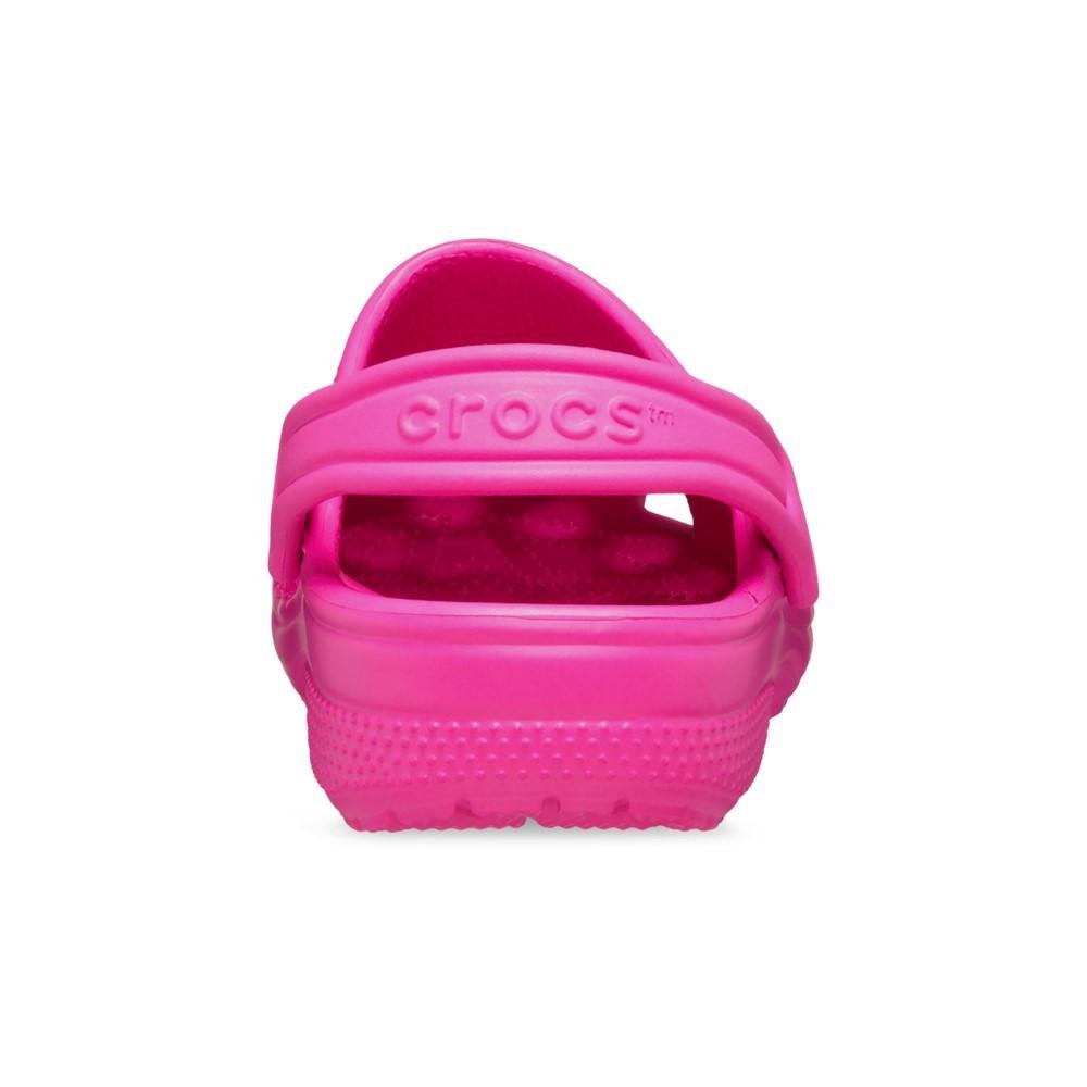 Sandália Crocs Classic Clog T Pink crush Rosa 6