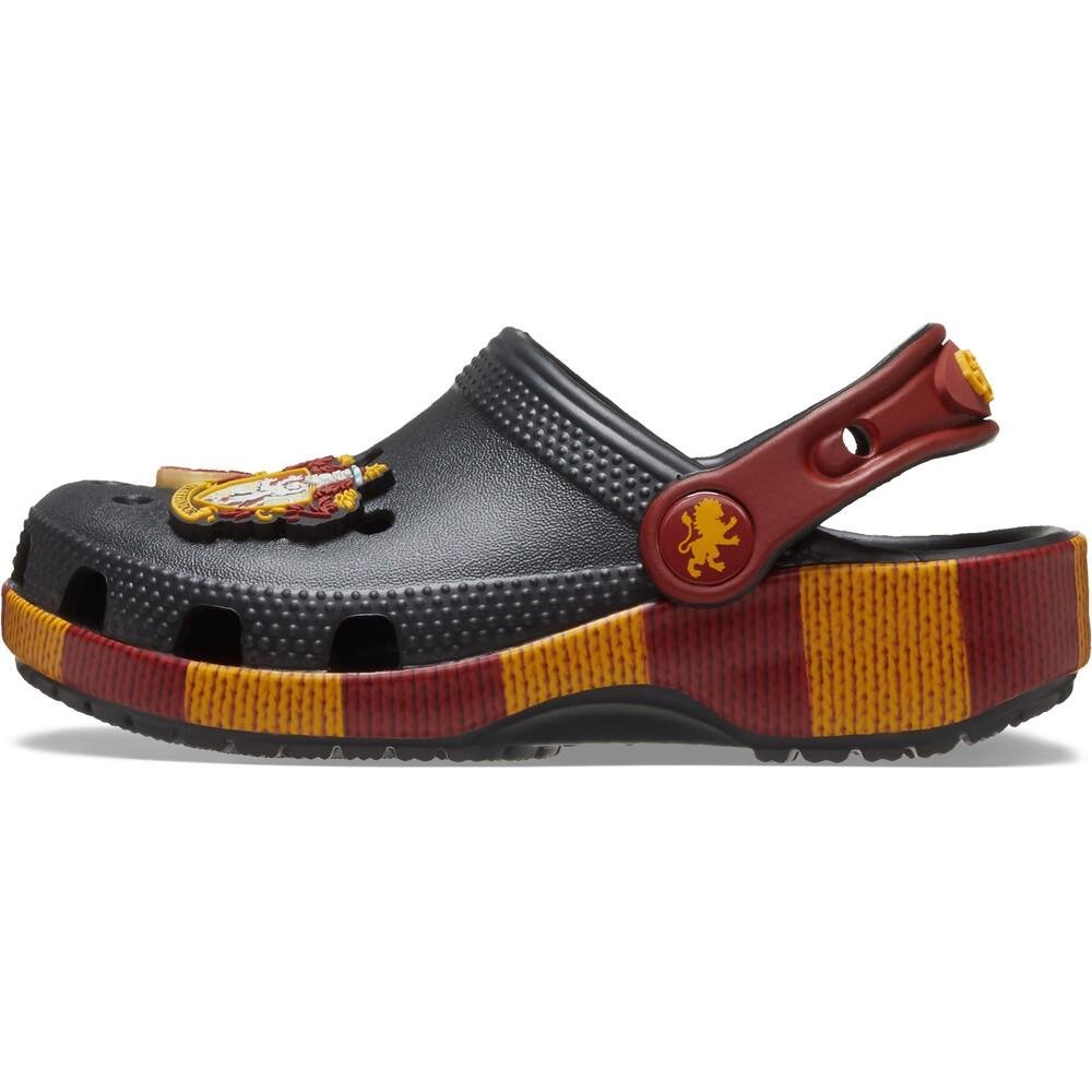Sandália Crocs Classic Grifinória Clog T MULTI Preto/Vermelho 3