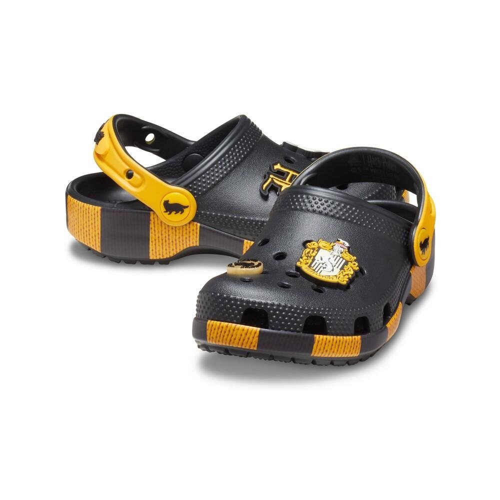 Sandália crocs classic lufa lufa clog t multi Preto/Amarelo 4